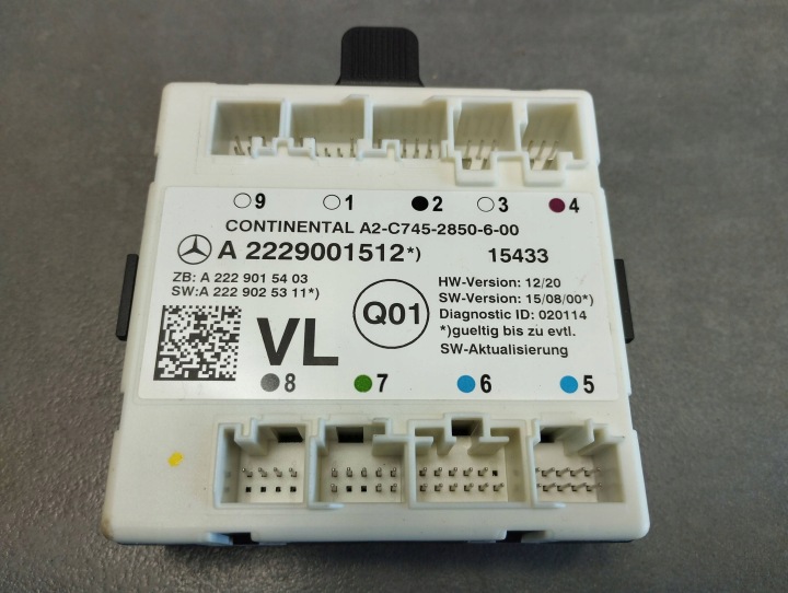 Mercedes-Benz GLC X253 Module Portière Gauche Avant A2229001512