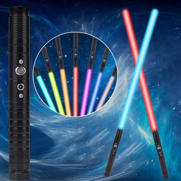 Меч світловий LED RGB вечірка OUTDOOR USB 7 кольорів 1500 мАг 77 см подарунок — фото 4