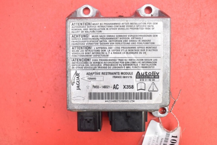 SENSOR modulo airbag airbag 7W93-14B321-AC JAGUAR XJ X358 LIFT 07-09