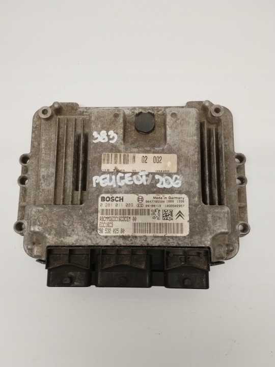 Computer Bedienteil DES MOTORS Peugeot 206 9653202580