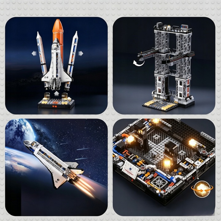 SPACE SHUTTLE набір деталей,ракета космічна,набір для моделювання для дітей