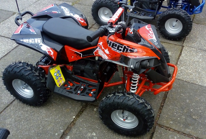 QUAD транспортний засіб акумуляторний для дітей і дорослих HECHT 51060 RED 1060 Вт — фото 9