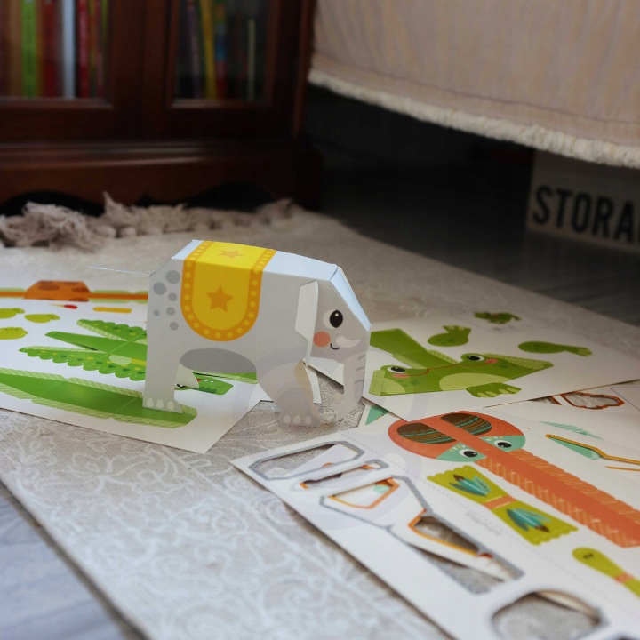 ZESTAW ORIGAMI 3D KREATYWNY DIY ZWIERZĘTA WOOPIE Marka Woopie