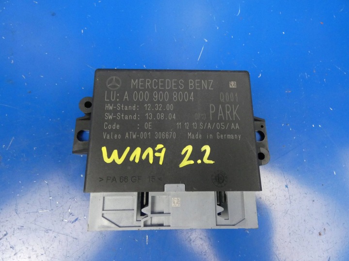 MERCEDES CLA W117 A W176 W246 W156 module control unit CZUJNIKOW of the parking PDC