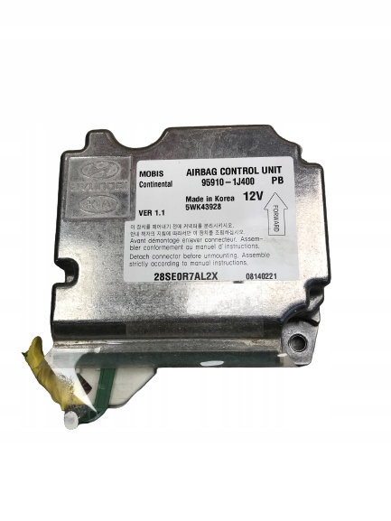 module SENSOR airbag HYUNDAI I20 LIFT 95910-1J400