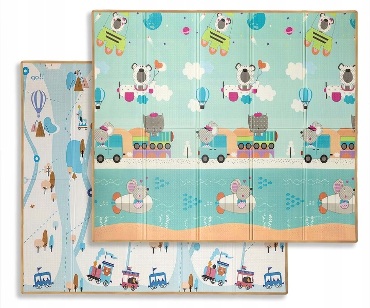 Milly Mally Килимок поролоновий складаний Play Circus and Travel T1