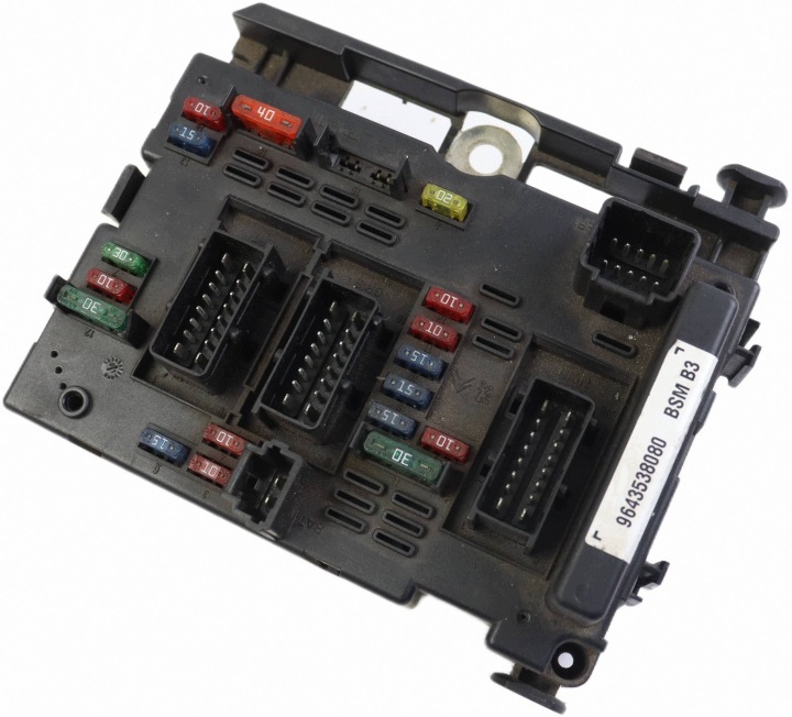 CITROEN PEUGEOT modul Skrinka riadiaca jednotka BSM 9643538080