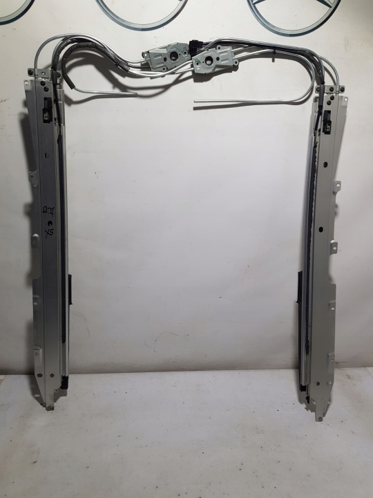 MERCEDES W207 C207 mechanismus PANORAMY PANORAMA lanka PROWADNICE