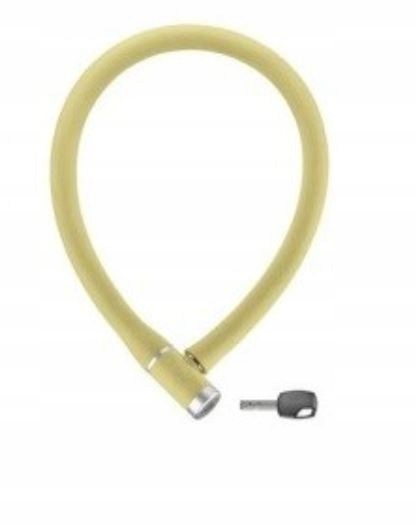 Замок велосипедний GIANT LIV SI CABLE жовті на ключ