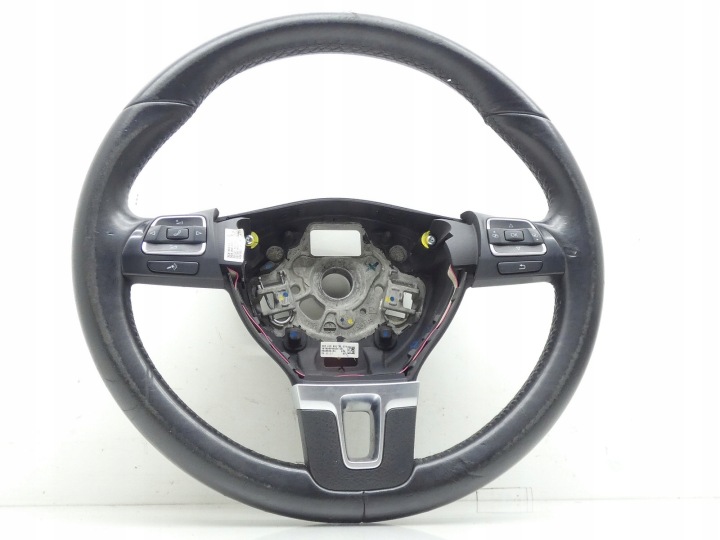 steering wheel, leather SKORZANA MULTIFUNKCJA VW PASSAT B7 CC GOLF VI 3C8419091BE