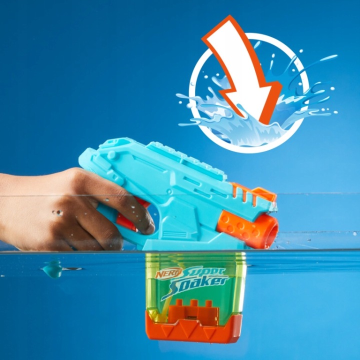 NERF супер SOAKER міні DUNK HILL водяний пістолет іграшка для дітей +6 років — фото 7