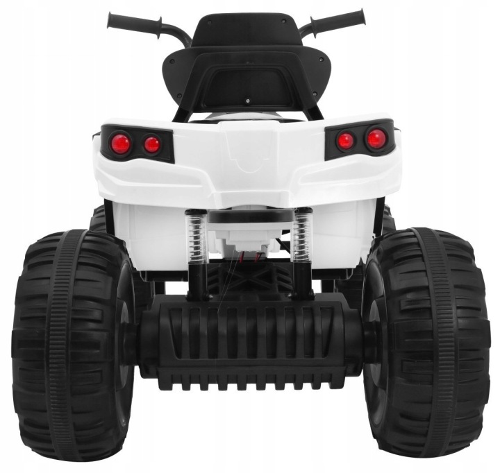 Ramiz Quad ATV 2. 4 ГГц на акумуляторі для дітей Білий Пульт Колеса EVA MP3 — фото 7
