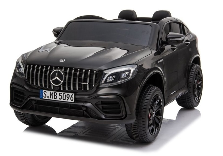 Lean Cars Авто на акумуляторі Mercedes GLC 63S Двомісний LED MP4 Чорний — фото 2