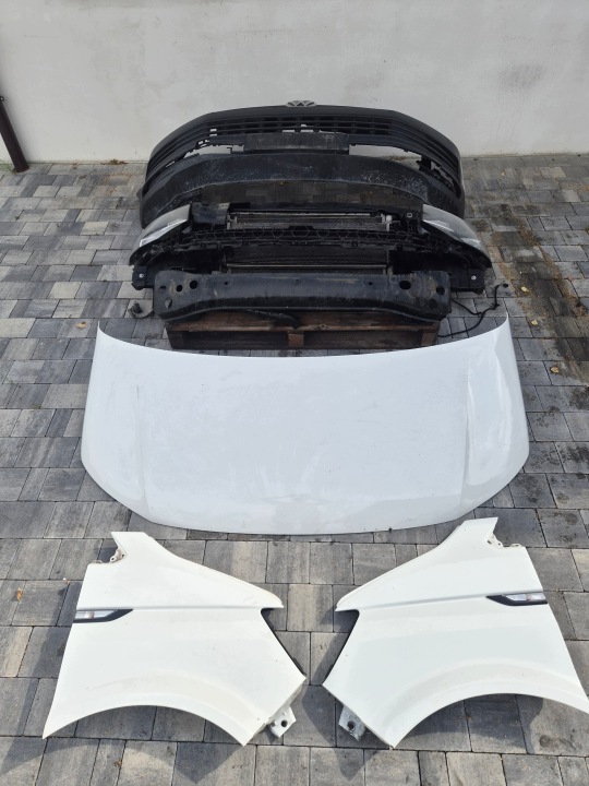 Anteriore VW T6 bialy cofano Paraurti FANALE FARO parafanghi