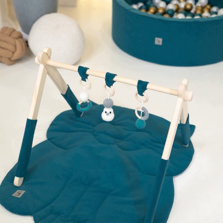 Стійка розвивальна Килимок Іграшки Набір подарунок на baby shower baby gym VELVE — фото 10