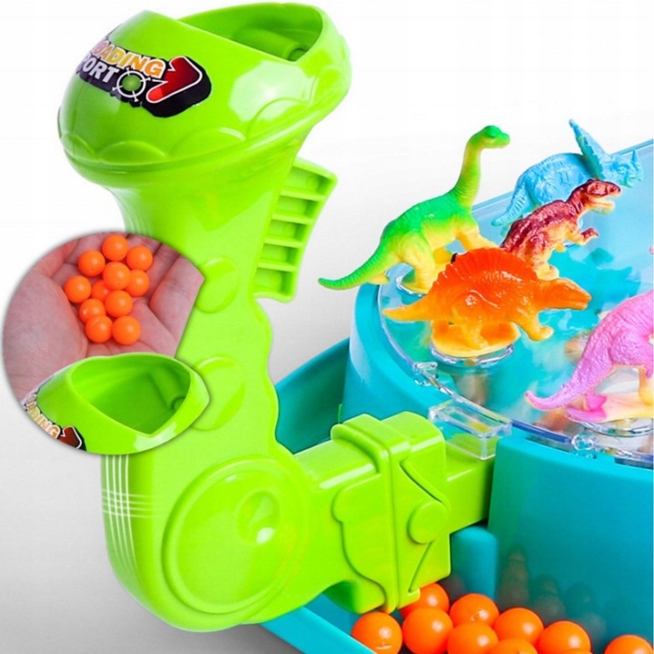 BITWA DIZNOZAURÓW GRA ZRĘCZNOŚCIOWA STRZELANKA WOOPIE Marka Woopie