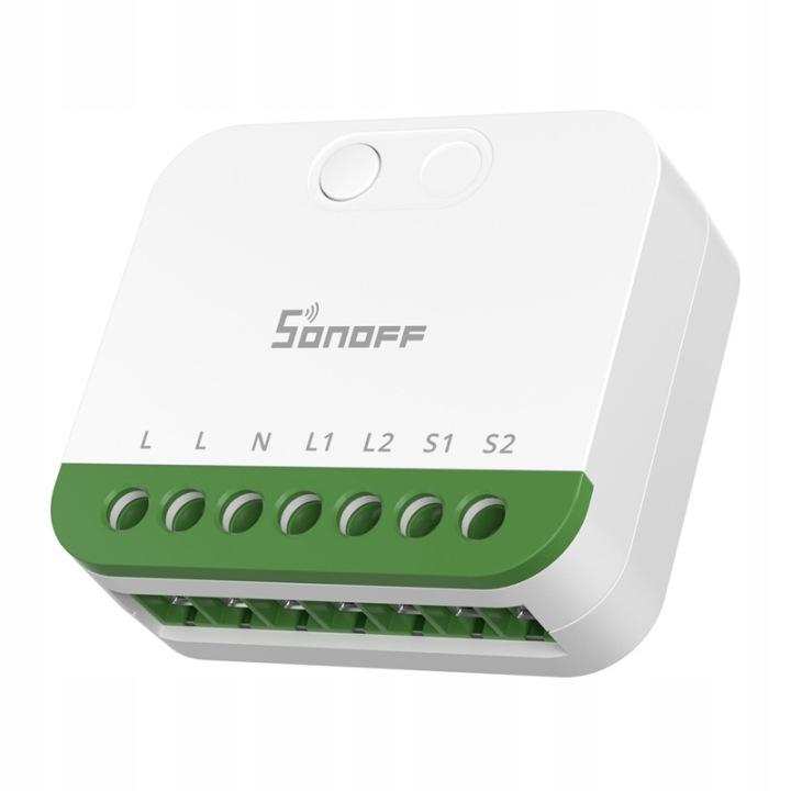 Sonoff Přepínač MINI-2GS S Matterem Pro Správu Osvětlení