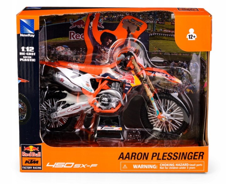 KTM 450 SX-F Red Bull Aaron plessinger 1:12 — фото 2