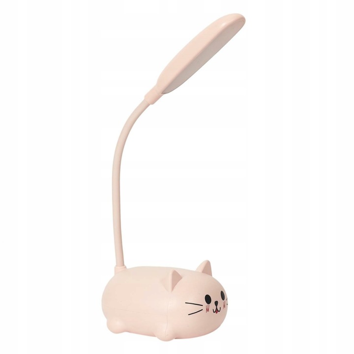 Лампа LED для кімнати дитини Kitty біла USB — фото 7