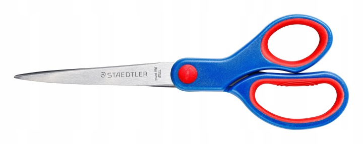 Ножиці "Noris Junior 965" синьо-жовті, дитячі, 10 см, STAEDTLER 965 40 BK — фото 7