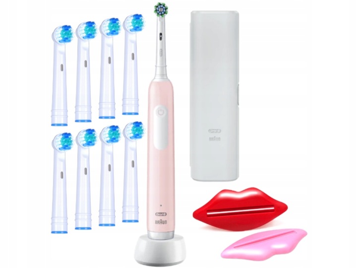 Щіточка Електрична Oral-B Pro Series 1 Рожева Чохол дорожній — фото 8