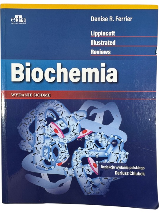 Zdjęcie egzemplarza: Biochemia Lippincott / Ferrier / Dariusz Chlubek Podręcznik