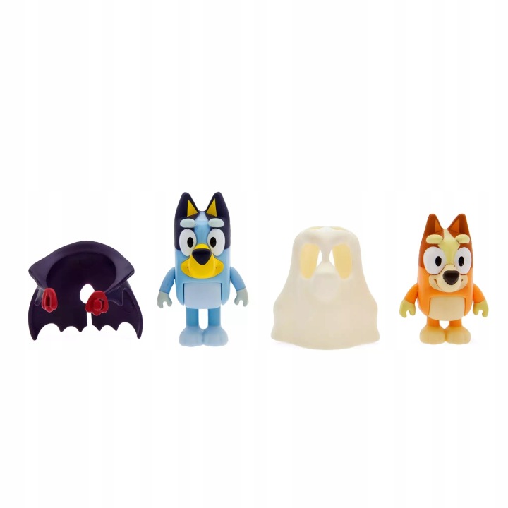 BLUEY хелловін BLUEY, бінго, CHLOE, LUCKY набір 4 фігурок +3 роки — фото 8
