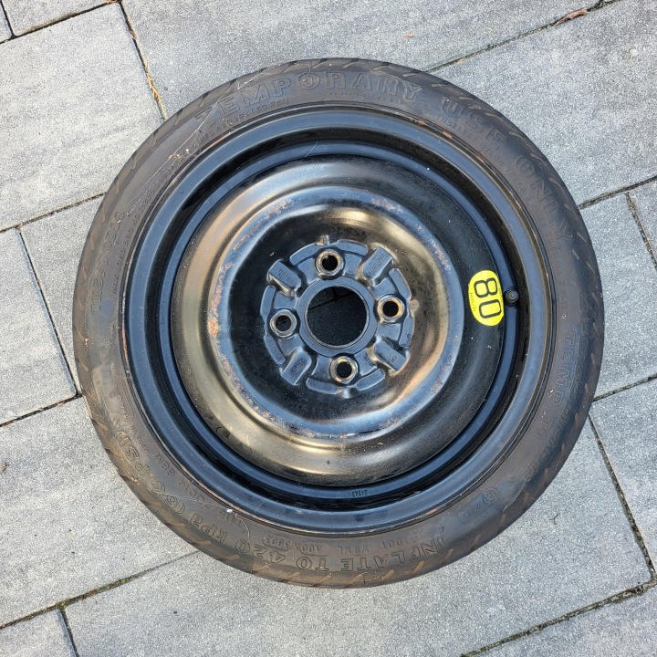 TOYOTA YARIS 1 e 99-05 CUSCINETTO TENDICINGHIA ruota di scorta 115/75/14