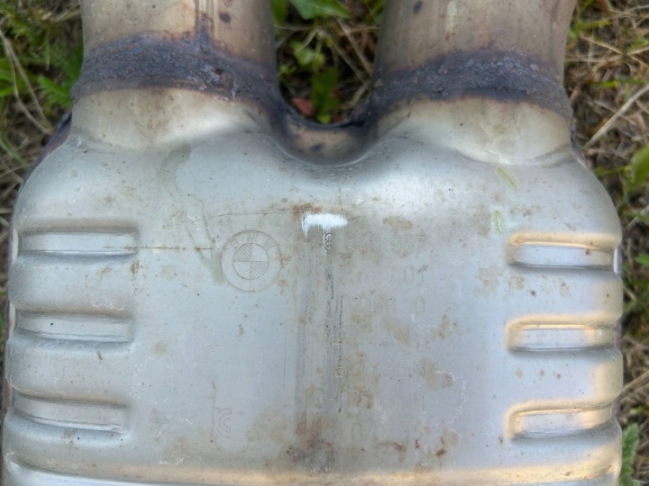 Tube d'échappement arrière BMW 7 G11 G12 8649959 9