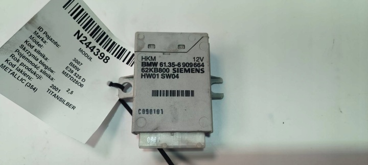 modul EWS 61.35-6909664 BMW E39 525 D