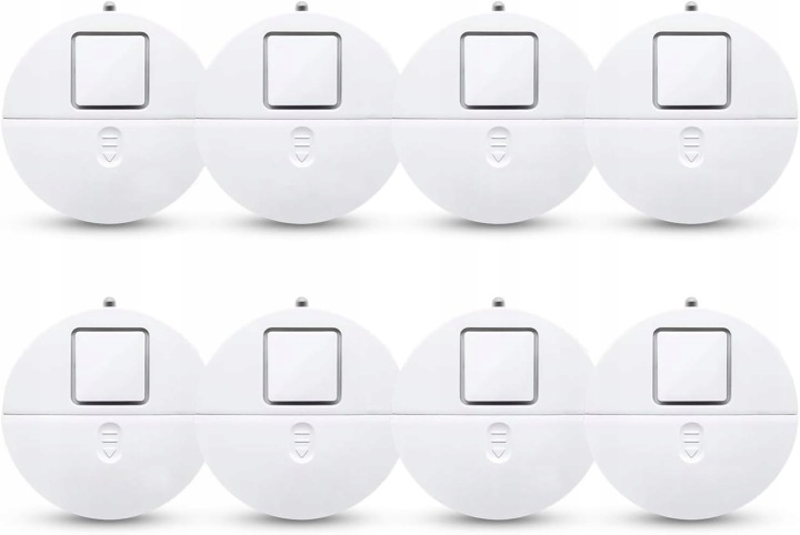 Hlasitý Okenní Alarm 120 Db Eva Logik NST003, Sada 8 Ks, Moderní Senzor