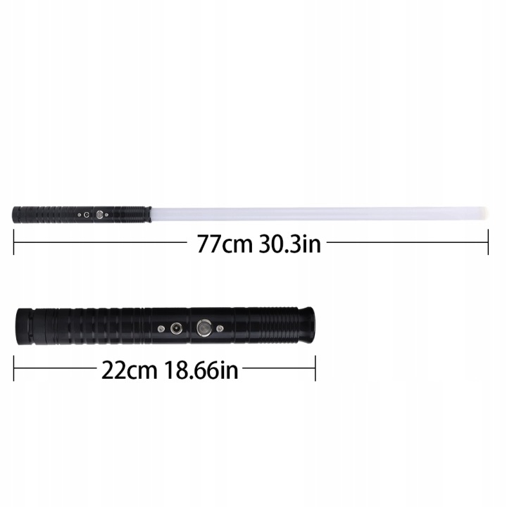 Меч світловий LED RGB вечірка OUTDOOR USB 7 кольорів 1500 мАг 77 см подарунок — фото 9