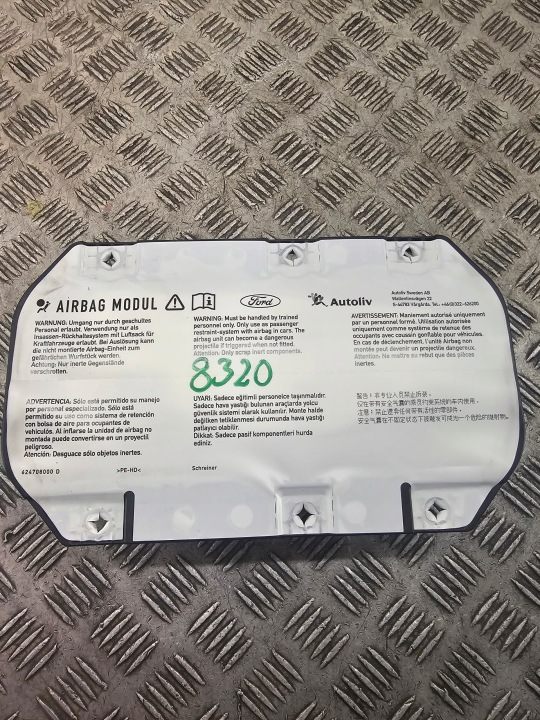 légzsák airbag pasazera FORD 0080P1110002 2.0L diesel 2016