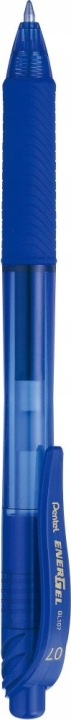 Ручка кулькова Energel Pentel BL-107 0,7 мм сині — фото 5