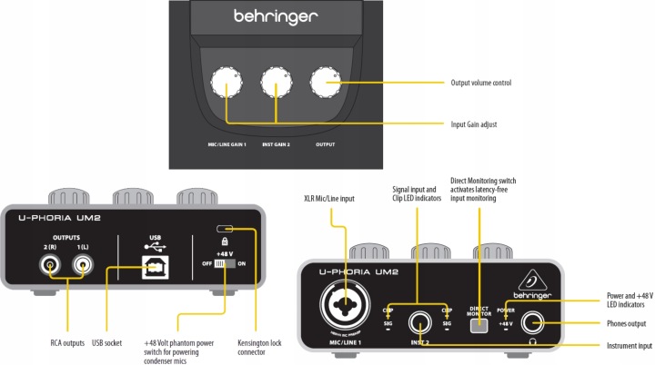 Днс звуковая карта behringer