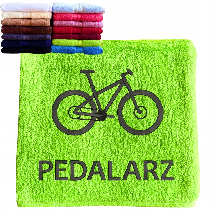 Vtipný dárek pro Cyklistu, narozeniny, svátky, Ručník S Kolem