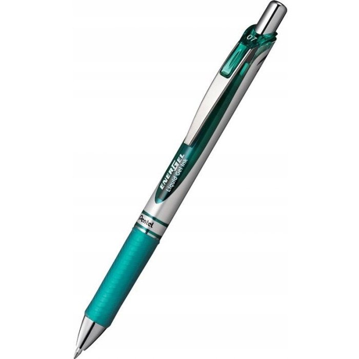 Pentel Ручка кулькова BL77 - Бірюзовий ENERGEL 0.7 — фото 5