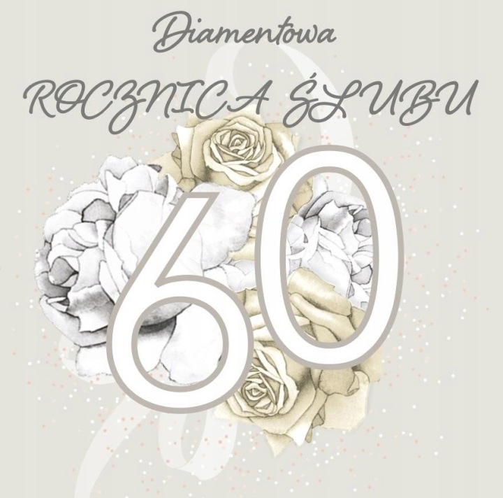 Clear Creations Листівка Swarovski квадрат CL4414 Річниця Весілля 60
