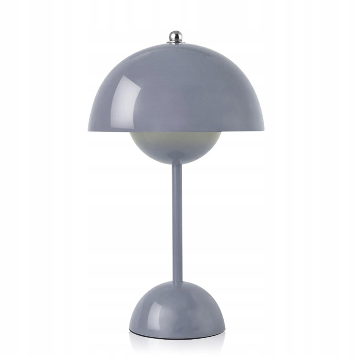 Lampa Flowerpot šedá stmívatelná bezdrátová akumulátor
