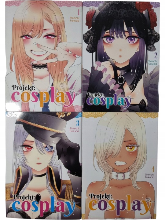 Zdjęcie egzemplarza: Projekt: Cosplay Tomy 1-4 / Manga / Shinichi Fukuda
