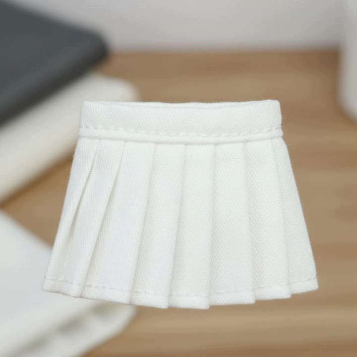 1 12 Одяг для ляльок Плісирована спідниця Cloth Міні Сукня Класичний форма шкільний — фото 3