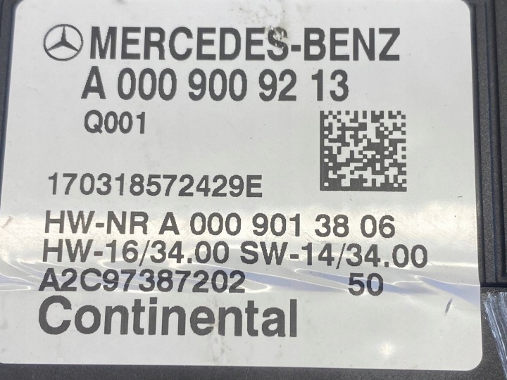 MODULO MERCEDES VITO MODULO FUEL SAMPLE W447 2.2 CDI A0009009213 12