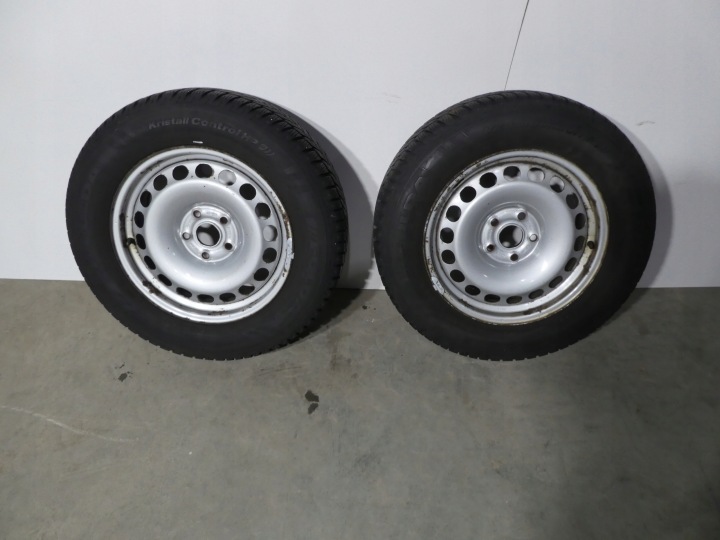 2X VW TIGUAN E 1 5N RUOTE CERCHI PNEUMATICI, GOMME 5X112 16 5N0601027B 2020R