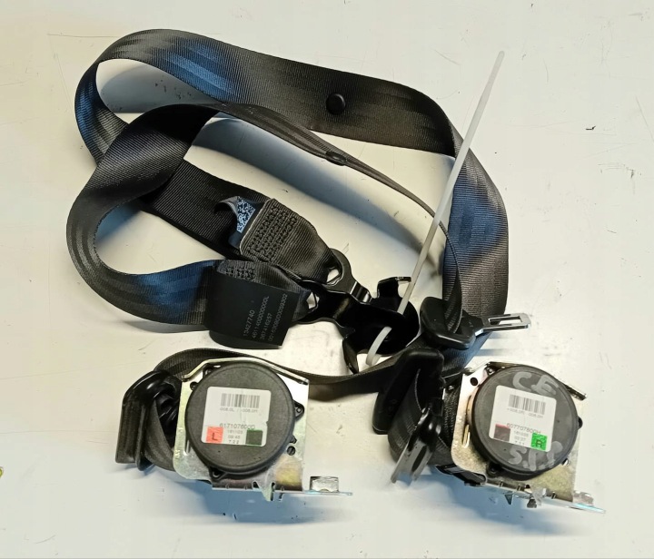 tension belts safety front KOMPLET OPEL CORSA E