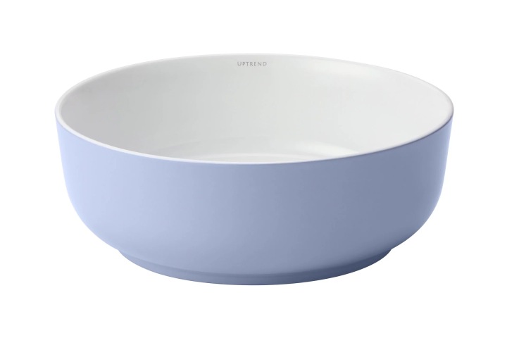 Umyvadlo na desku Sofia Blue kulaté Uptrend modré 38,5 cm