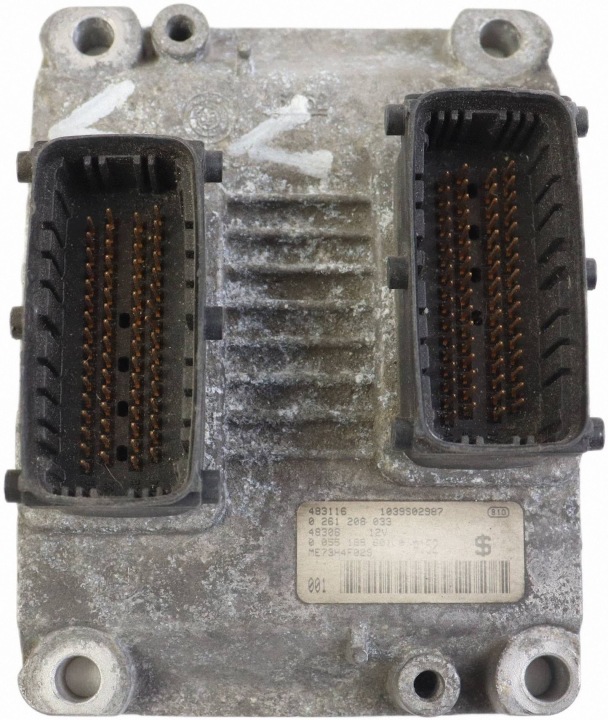 FIAT PUNTO II modul bedienteil des motors 1.4 0261208033 473116