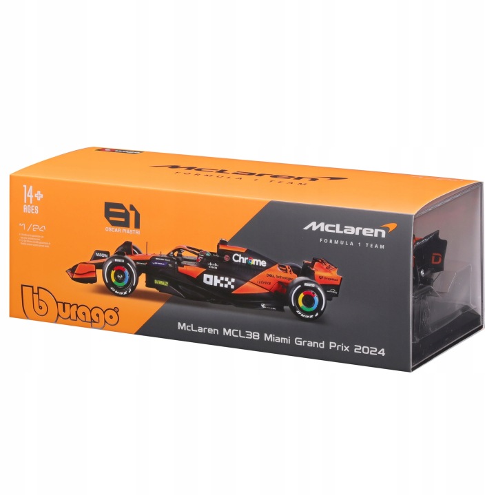 Race (formula) в/шолом ~ mclaren 1:24, bburago — фото 9