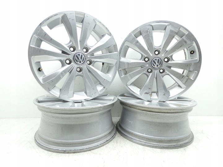 4X CERCHI ruote CERCHI RUOTE R16 VW GOLF VII CADDY TOURAN 5X112 ET46 5G0601025L