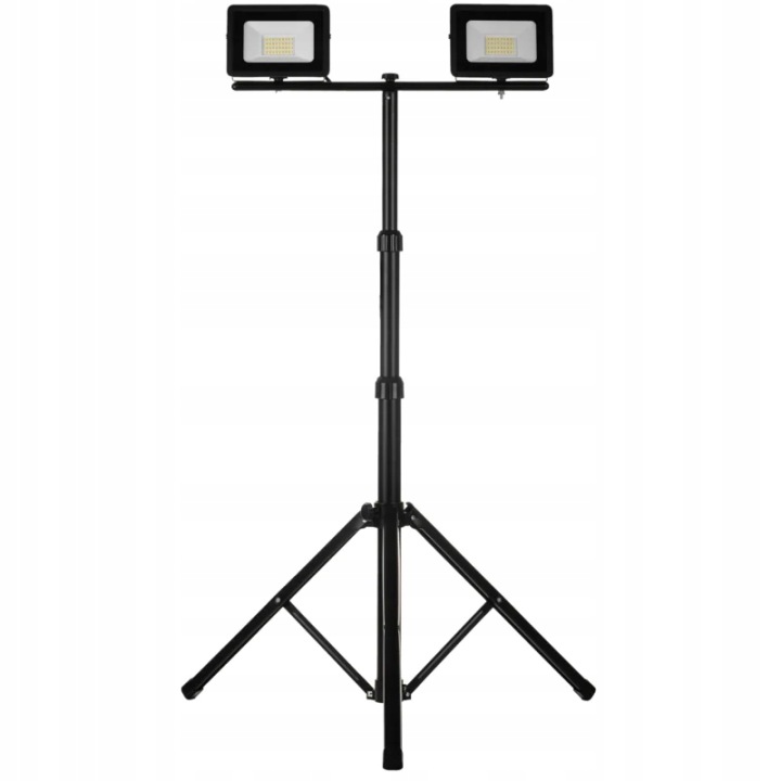 Akce Led reflektor 2x50W se stativem Schmith