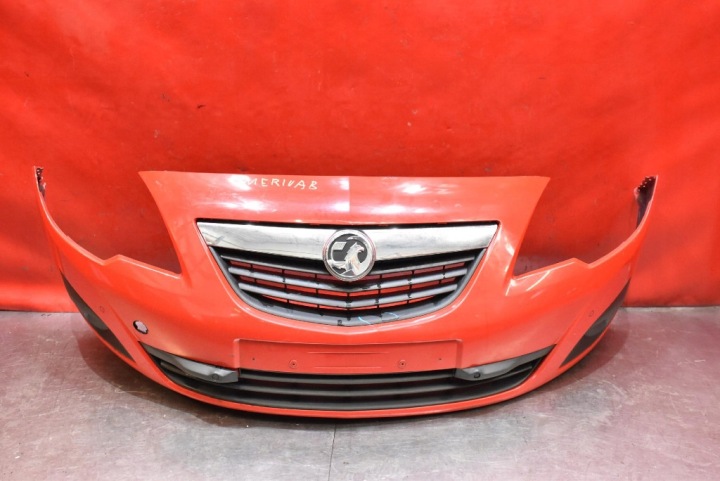 Pare choc Avant Avant Rouge PDC OPEL MERIVA B 10-17